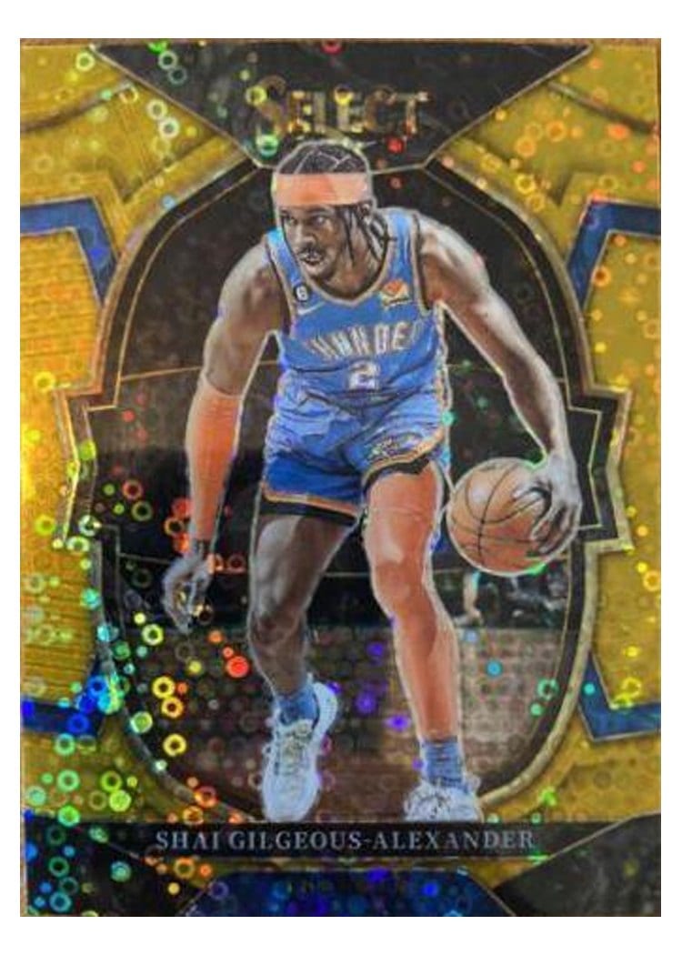 2022-23 Panini Select Base Set Shai Gilgeous-Alexander #256 card
