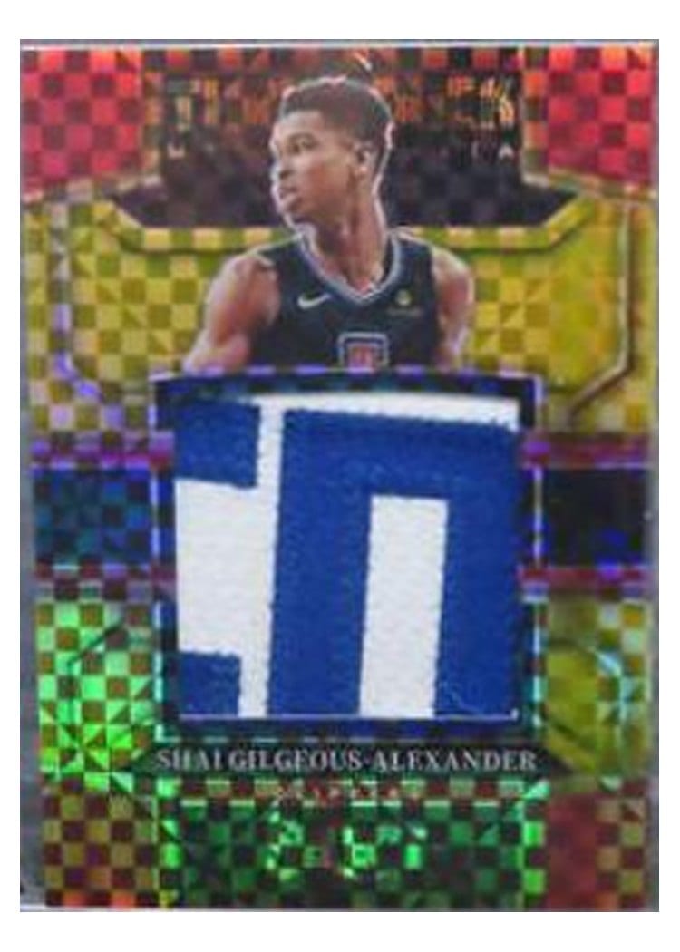 2022-23 Panini Select Base Set Shai Gilgeous-Alexander #256 card