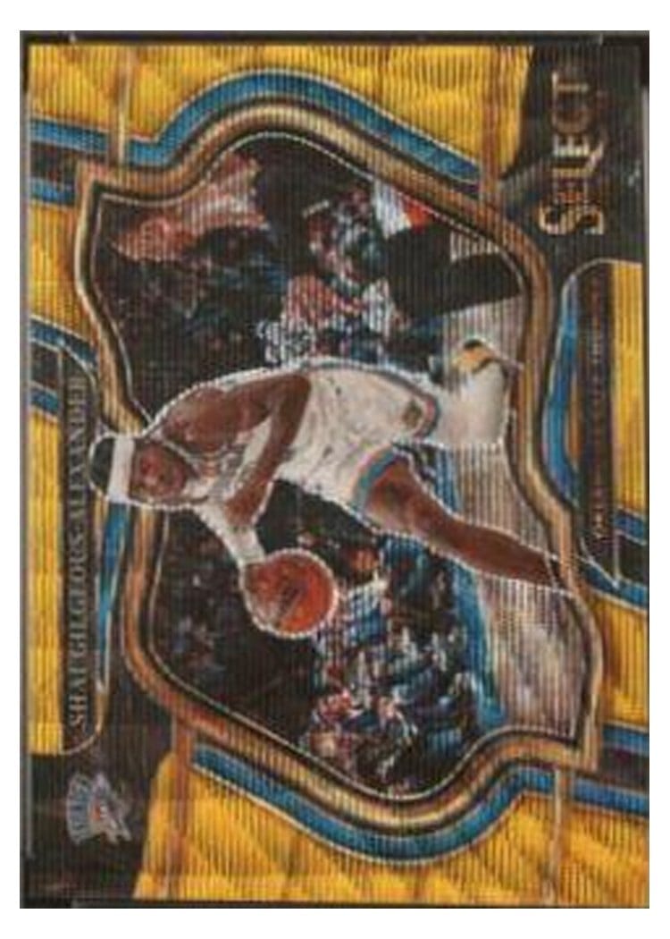 2022-23 Panini Select Base Set Shai Gilgeous-Alexander #256 card