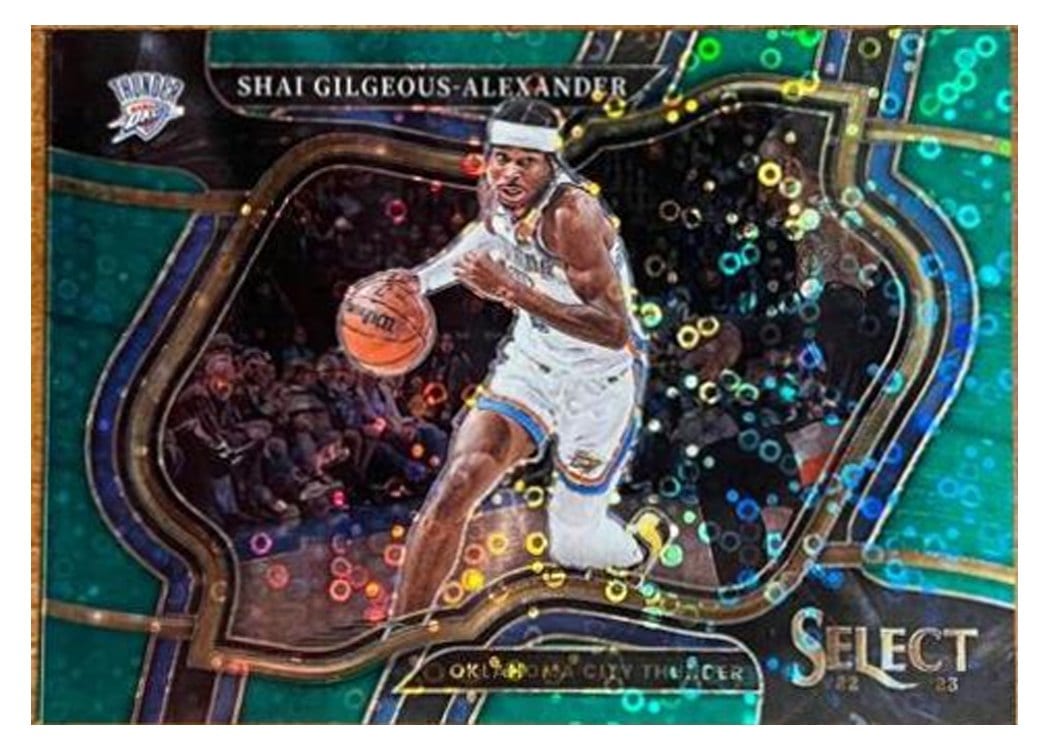 2022-23 Panini Select Base Set Shai Gilgeous-Alexander #256 card