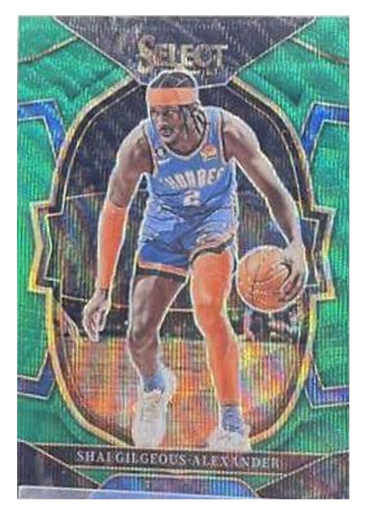 2022-23 Panini Select Base Set Shai Gilgeous-Alexander #256 card