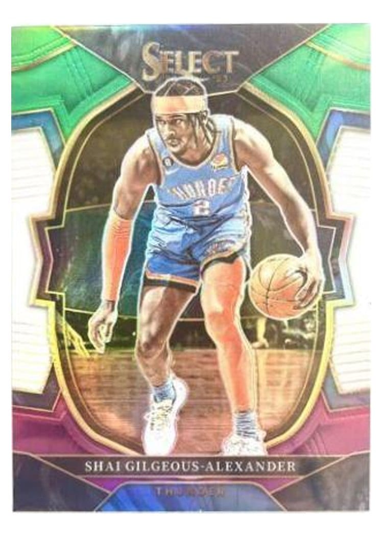 2022-23 Panini Select Base Set Shai Gilgeous-Alexander #256 card