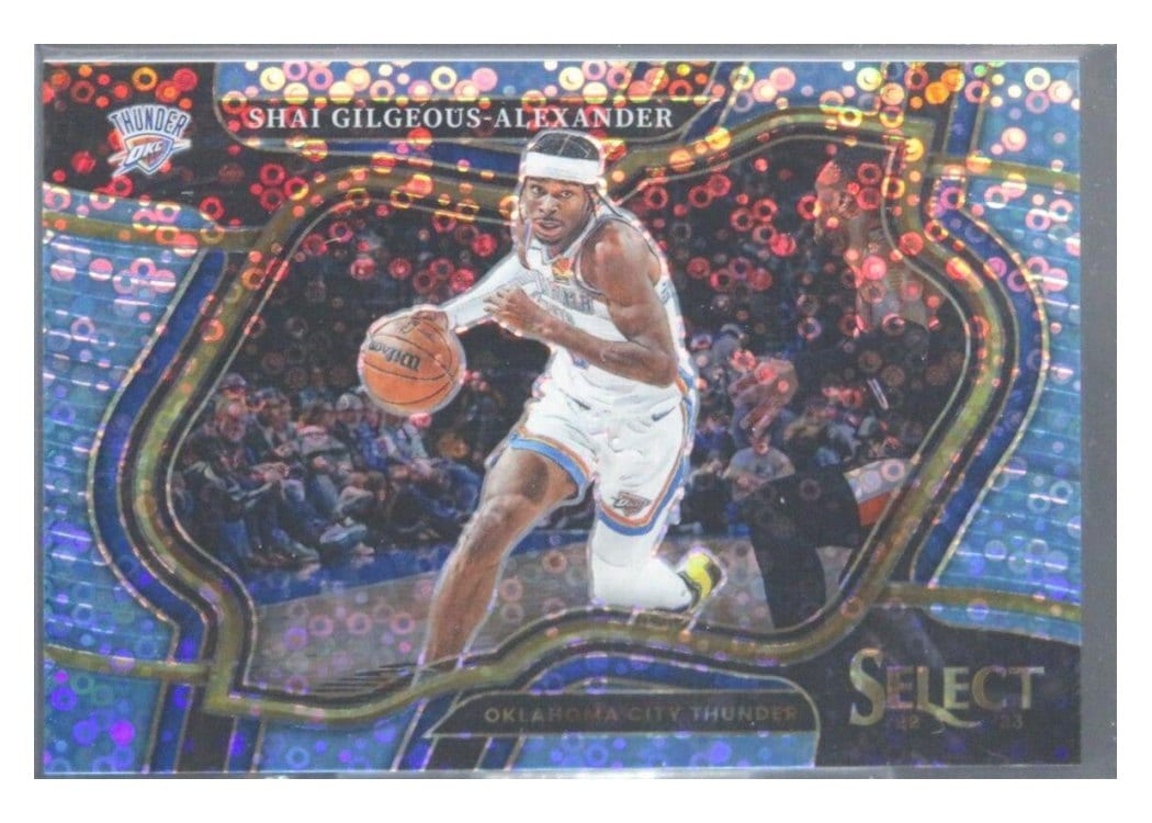 2022-23 Panini Select Base Set Shai Gilgeous-Alexander #256 card