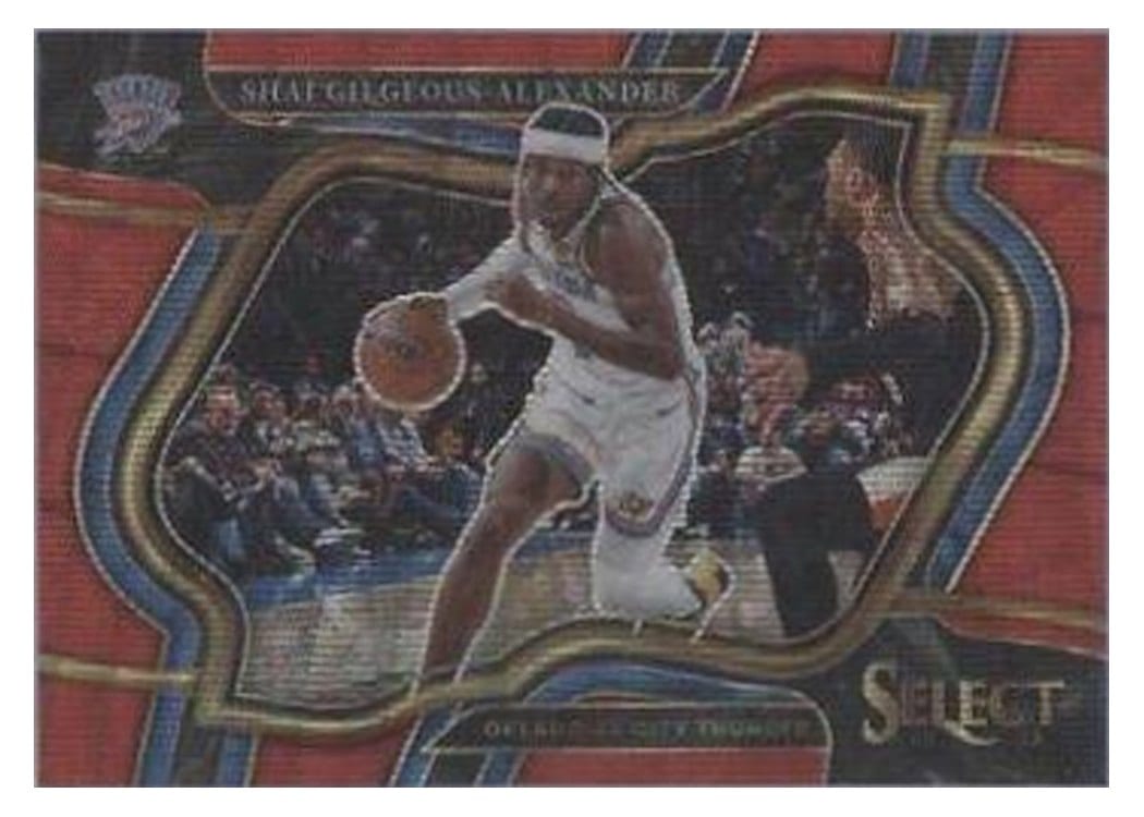 2022-23 Panini Select Base Set Shai Gilgeous-Alexander #256 card
