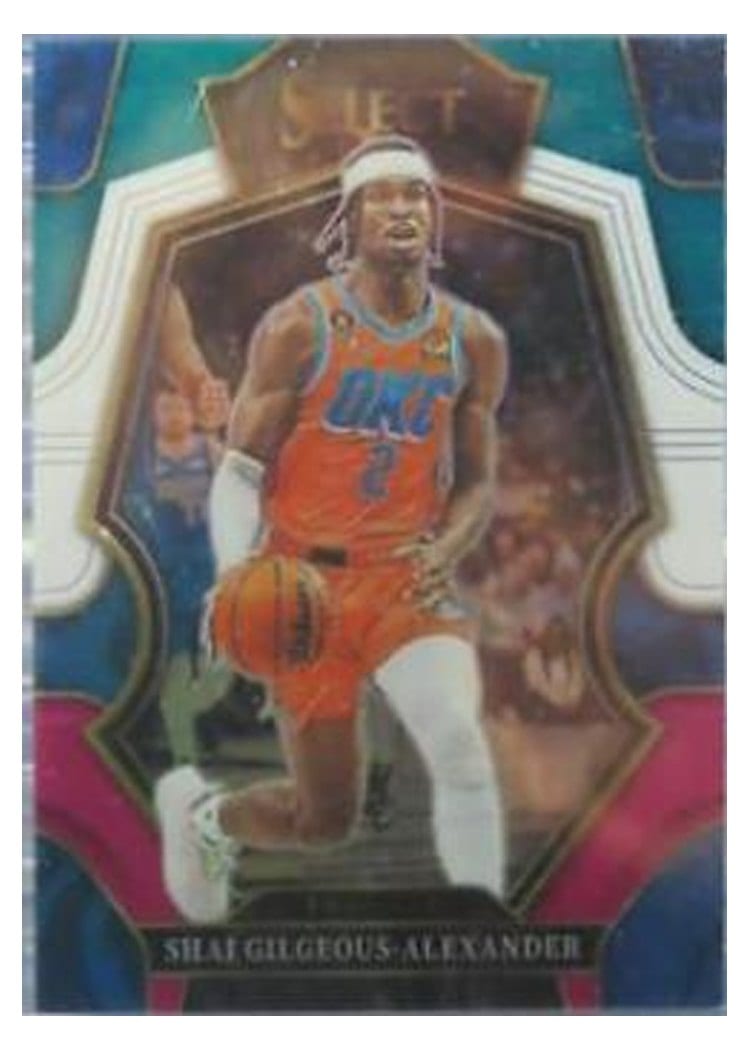 2022-23 Panini Select Base Set Shai Gilgeous-Alexander #256 card