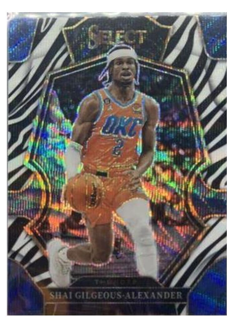 2022-23 Panini Select Base Set Shai Gilgeous-Alexander #256 card