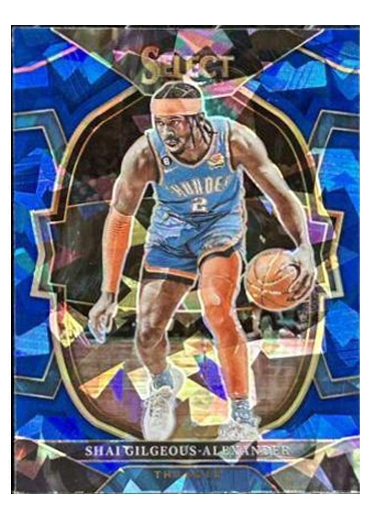 2022-23 Panini Select Base Set Shai Gilgeous-Alexander #56 card