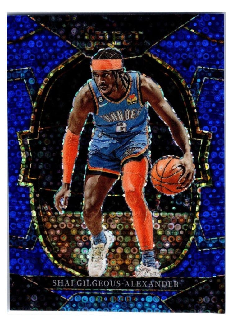 2022-23 Panini Select Base Set Shai Gilgeous-Alexander #56 card