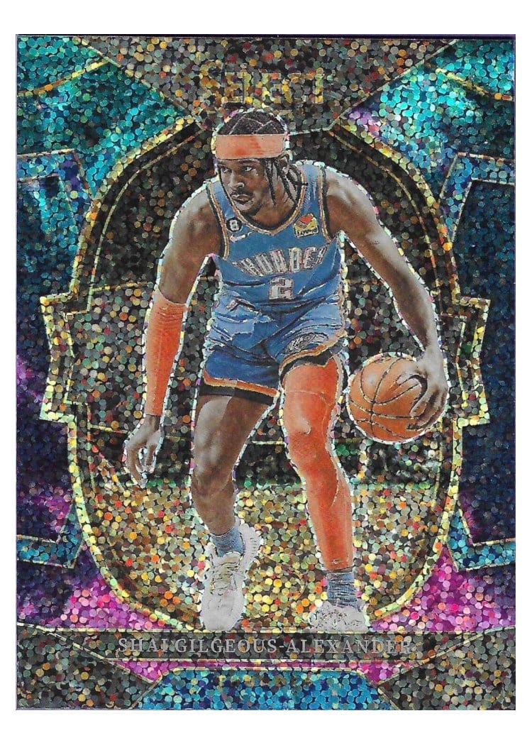 2022-23 Panini Select Base Set Shai Gilgeous-Alexander #56 card