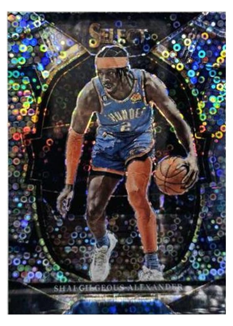 2022-23 Panini Select Base Set Shai Gilgeous-Alexander #56 card