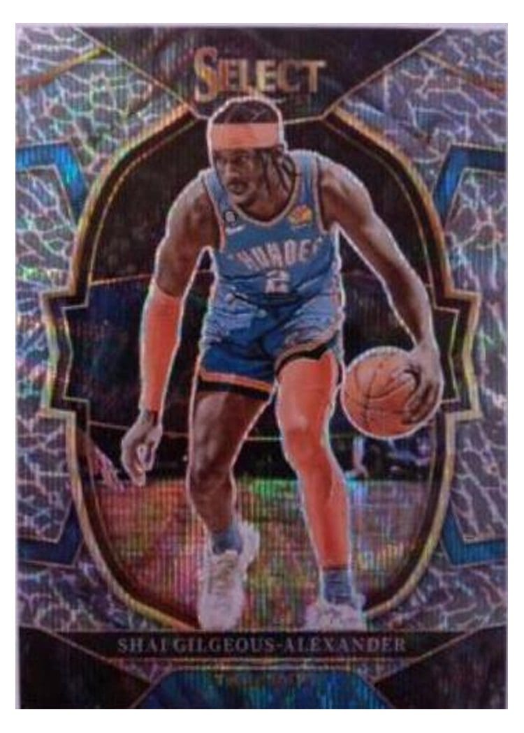 2022-23 Panini Select Base Set Shai Gilgeous-Alexander #56 card