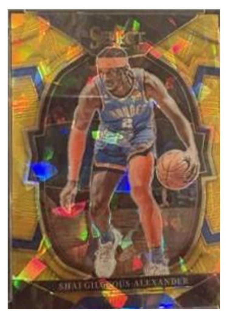 2022-23 Panini Select Base Set Shai Gilgeous-Alexander #56 card