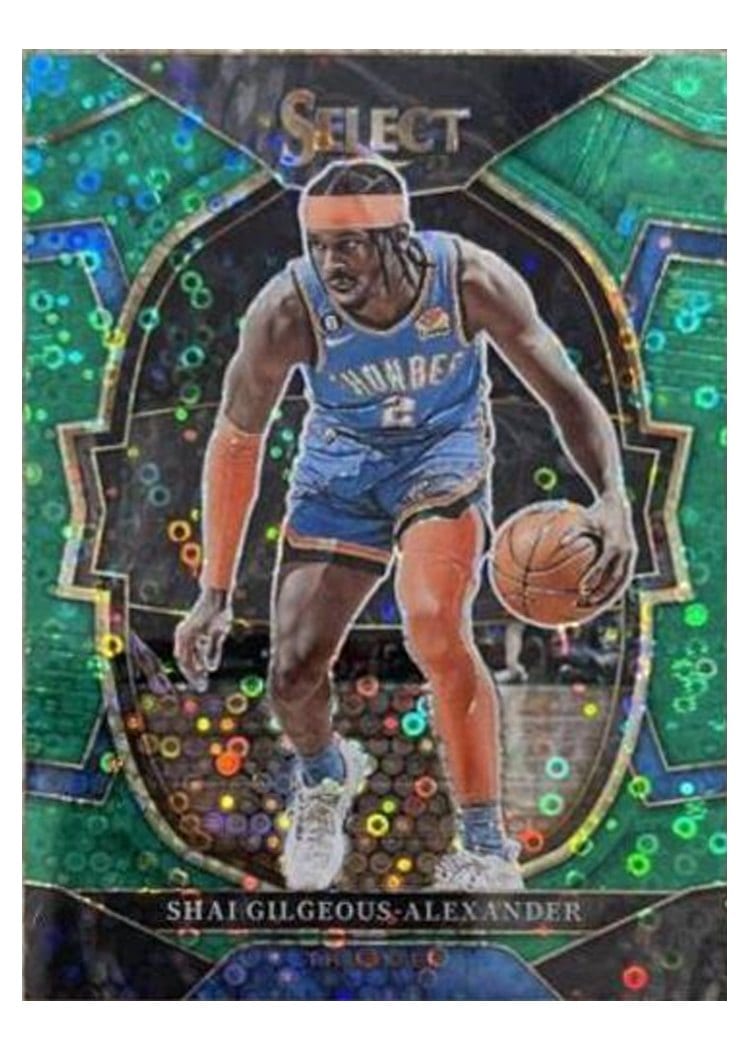 2022-23 Panini Select Base Set Shai Gilgeous-Alexander #56 card