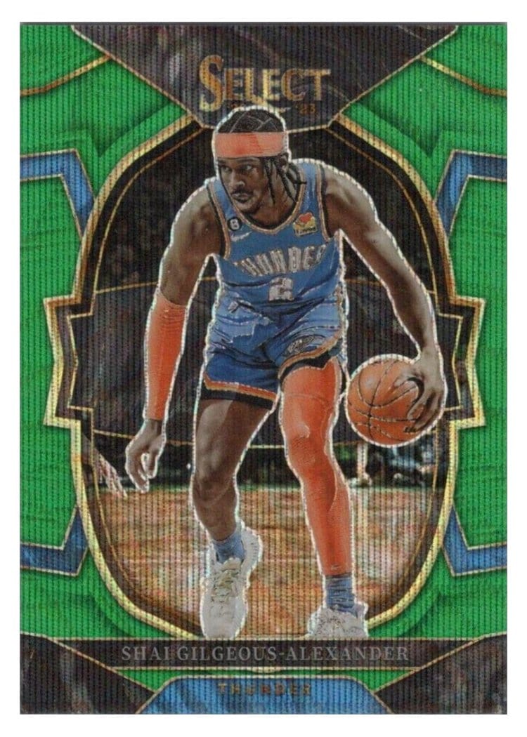 2022-23 Panini Select Base Set Shai Gilgeous-Alexander #56 card