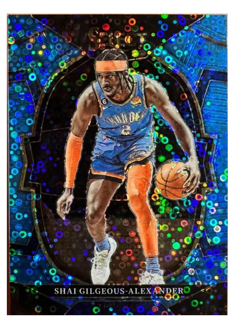 2022-23 Panini Select Base Set Shai Gilgeous-Alexander #56 card