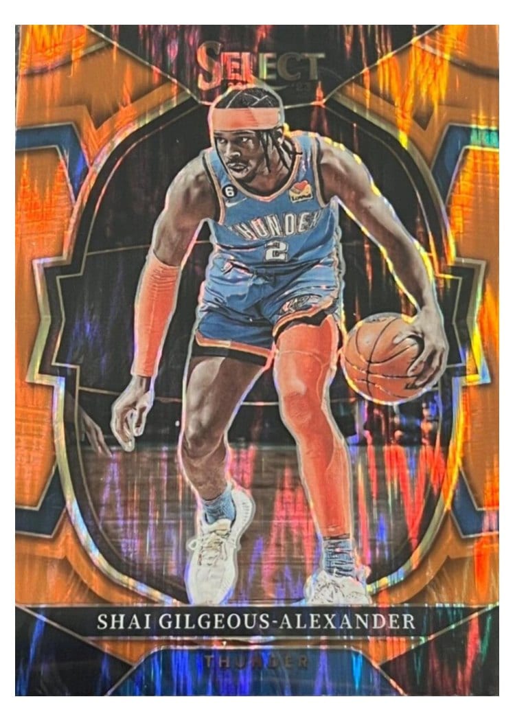 2022-23 Panini Select Base Set Shai Gilgeous-Alexander #56 card
