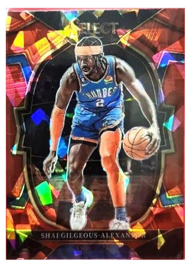 2022-23 Panini Select Base Set Shai Gilgeous-Alexander #56 card
