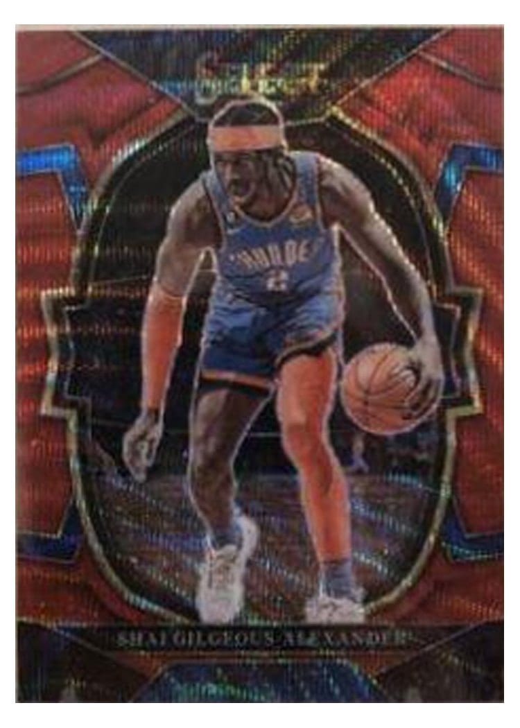 2022-23 Panini Select Base Set Shai Gilgeous-Alexander #56 card
