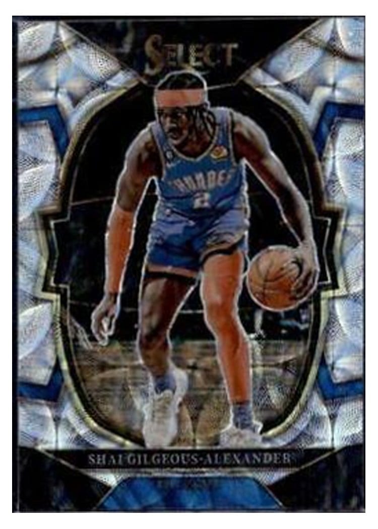 2022-23 Panini Select Base Set Shai Gilgeous-Alexander #56 card