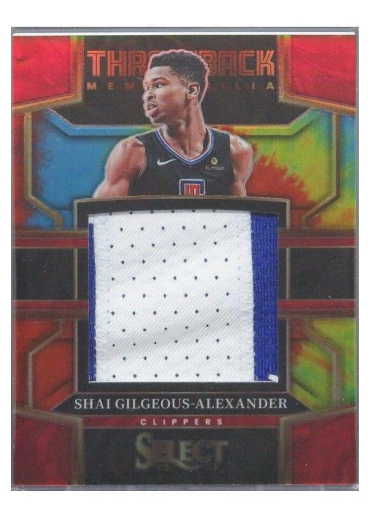 2022-23 Panini Select Base Set Shai Gilgeous-Alexander #56 card