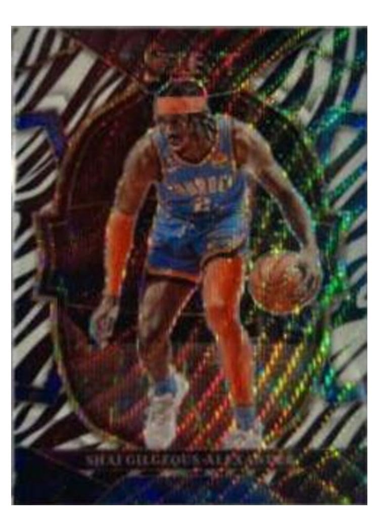 2022-23 Panini Select Base Set Shai Gilgeous-Alexander #56 card