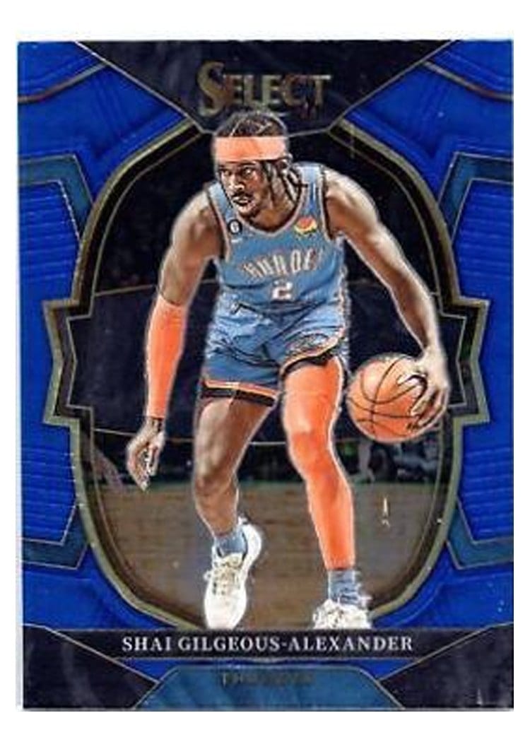 2022-23 Panini Select Base Set Shai Gilgeous-Alexander #56 card