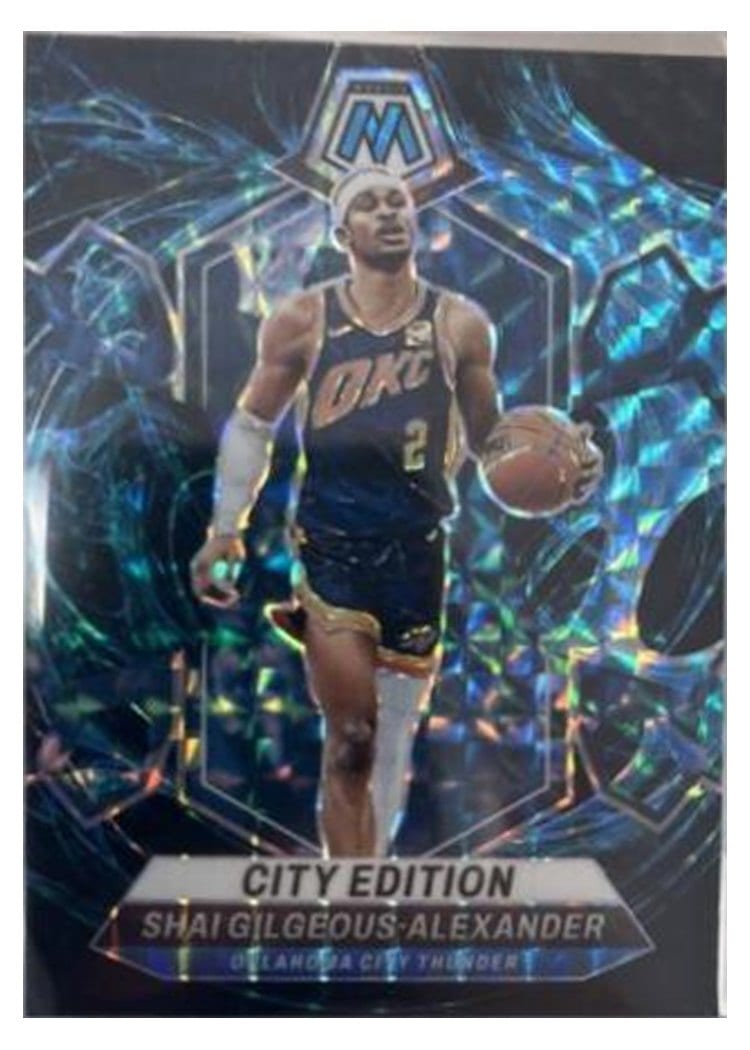 2023-24 Panini Mosaic Base Set Shai Gilgeous-Alexander #272 card