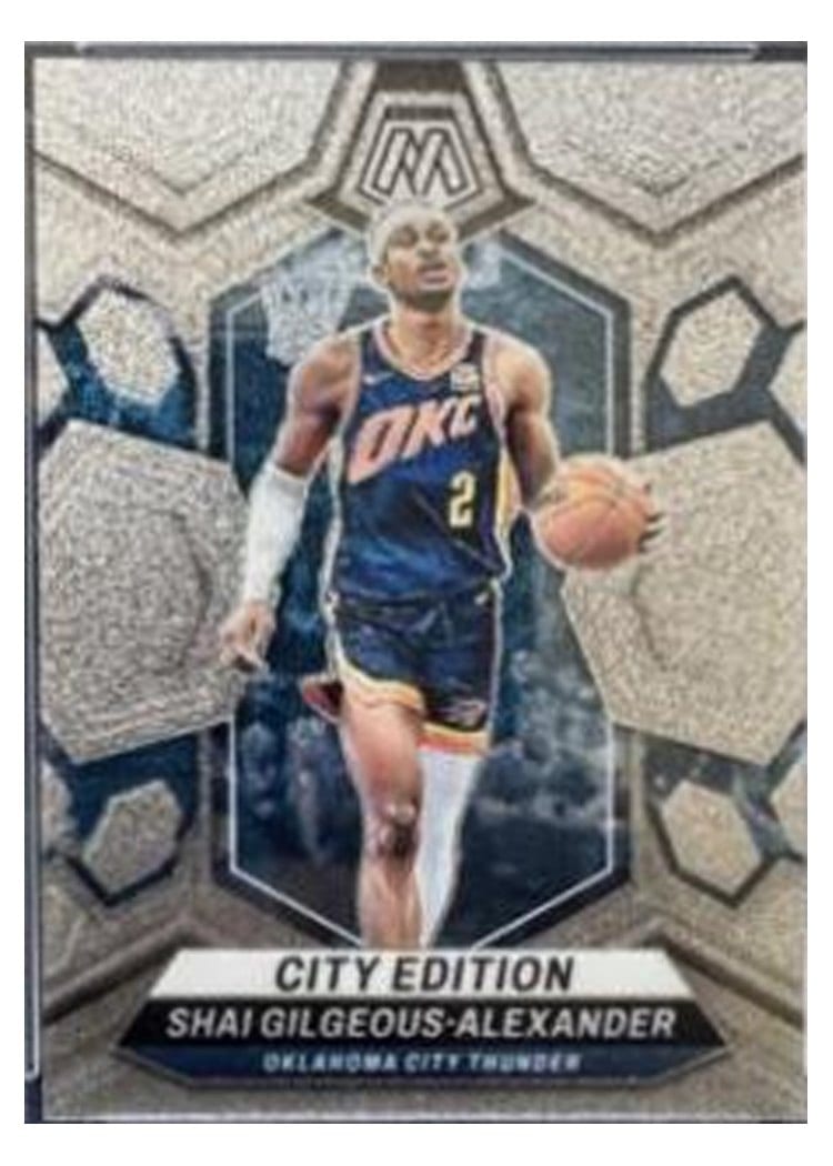 2023-24 Panini Mosaic Base Set Shai Gilgeous-Alexander #272 card
