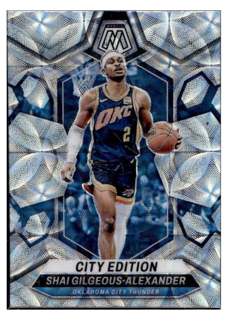 2023-24 Panini Mosaic Base Set Shai Gilgeous-Alexander #272 card