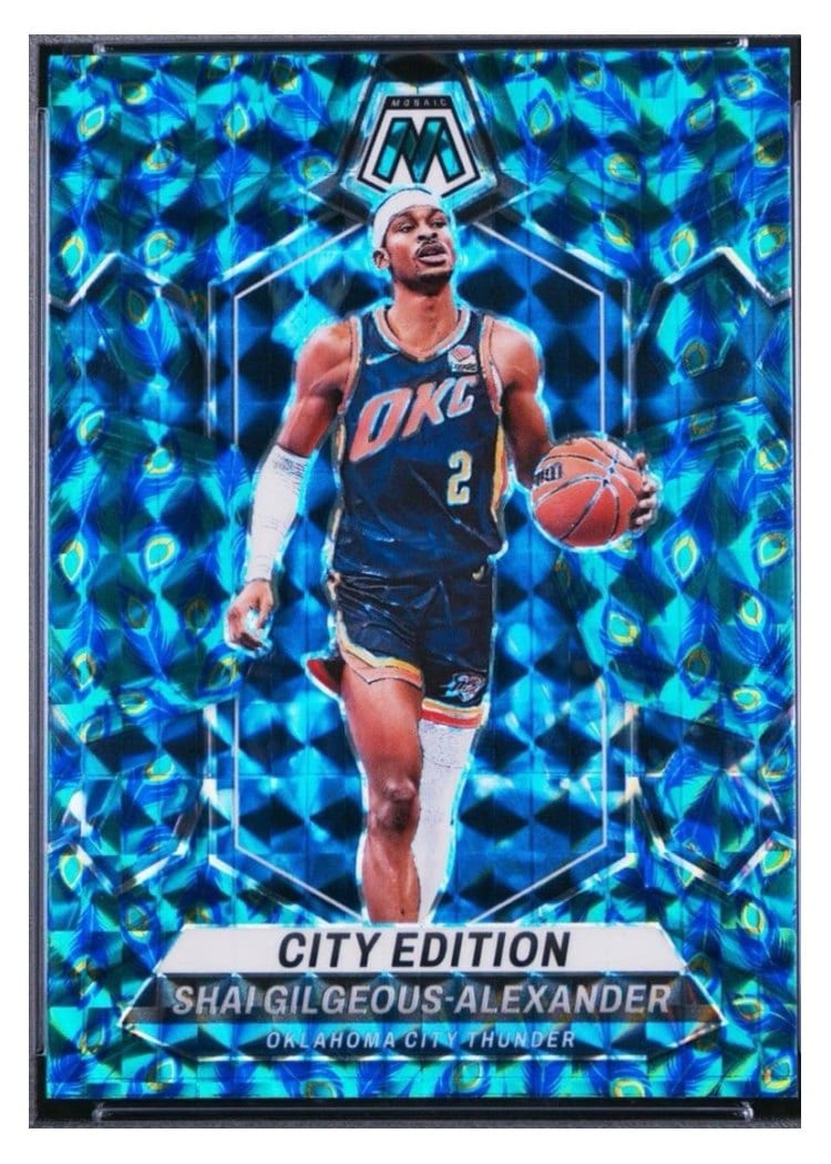 2023-24 Panini Mosaic Base Set Shai Gilgeous-Alexander #272 card