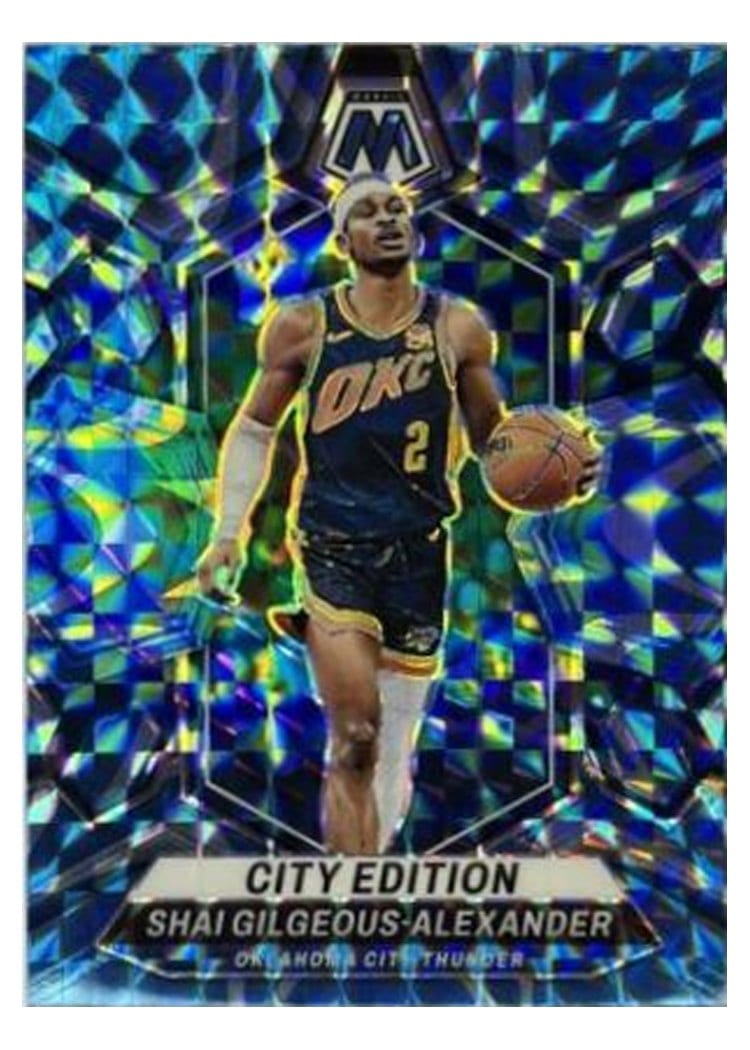2023-24 Panini Mosaic Base Set Shai Gilgeous-Alexander #272 card