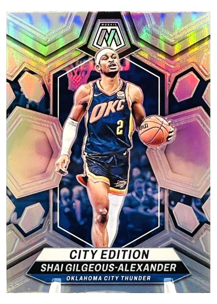 2023-24 Panini Mosaic Base Set Shai Gilgeous-Alexander #272 card