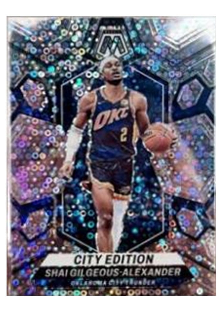 2023-24 Panini Mosaic Base Set Shai Gilgeous-Alexander #272 card