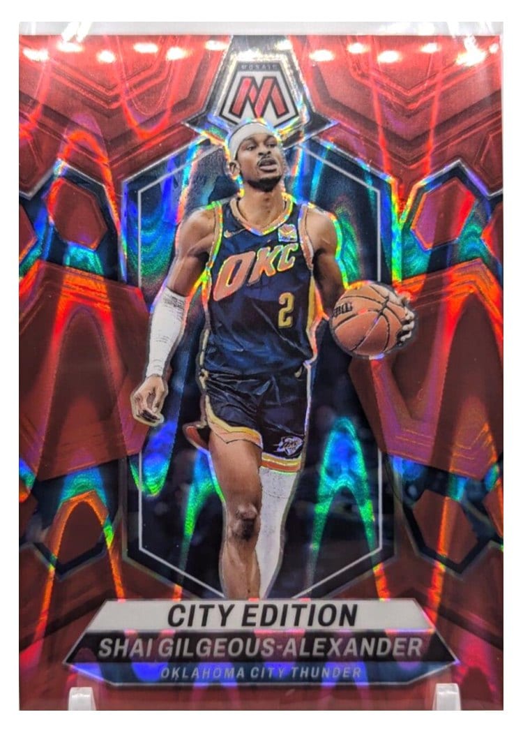 2023-24 Panini Mosaic Base Set Shai Gilgeous-Alexander #272 card