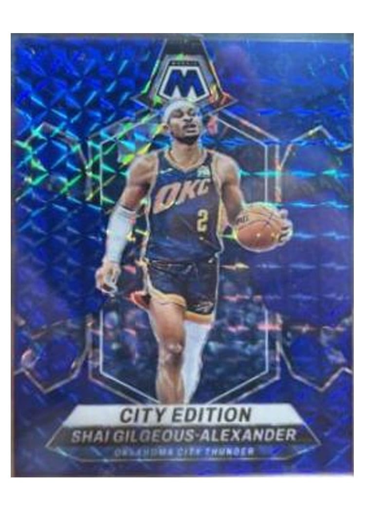 2023-24 Panini Mosaic Base Set Shai Gilgeous-Alexander #272 card