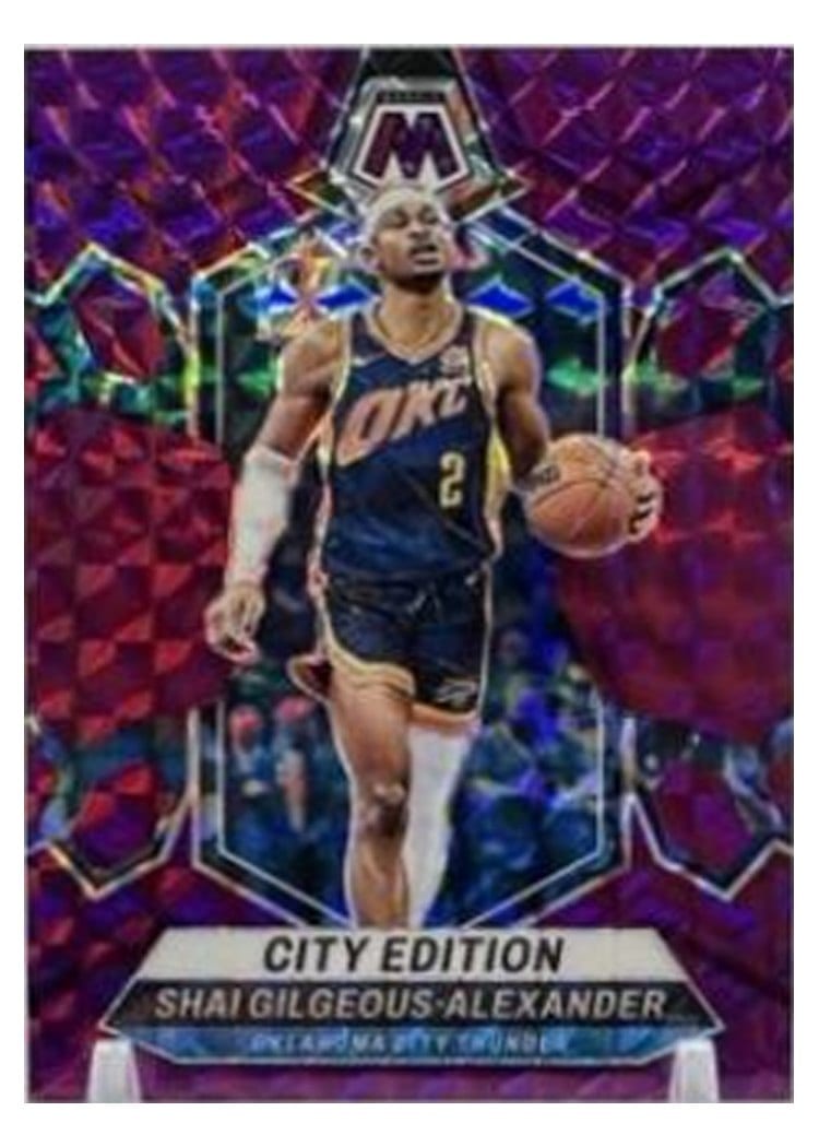 2023-24 Panini Mosaic Base Set Shai Gilgeous-Alexander #272 card