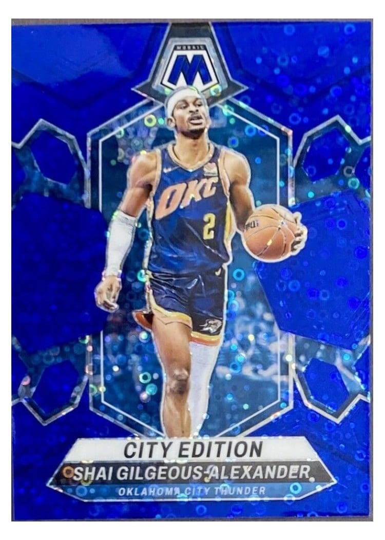 2023-24 Panini Mosaic Base Set Shai Gilgeous-Alexander #272 card