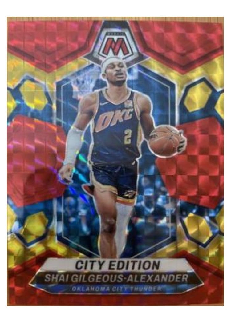 2023-24 Panini Mosaic Base Set Shai Gilgeous-Alexander #272 card
