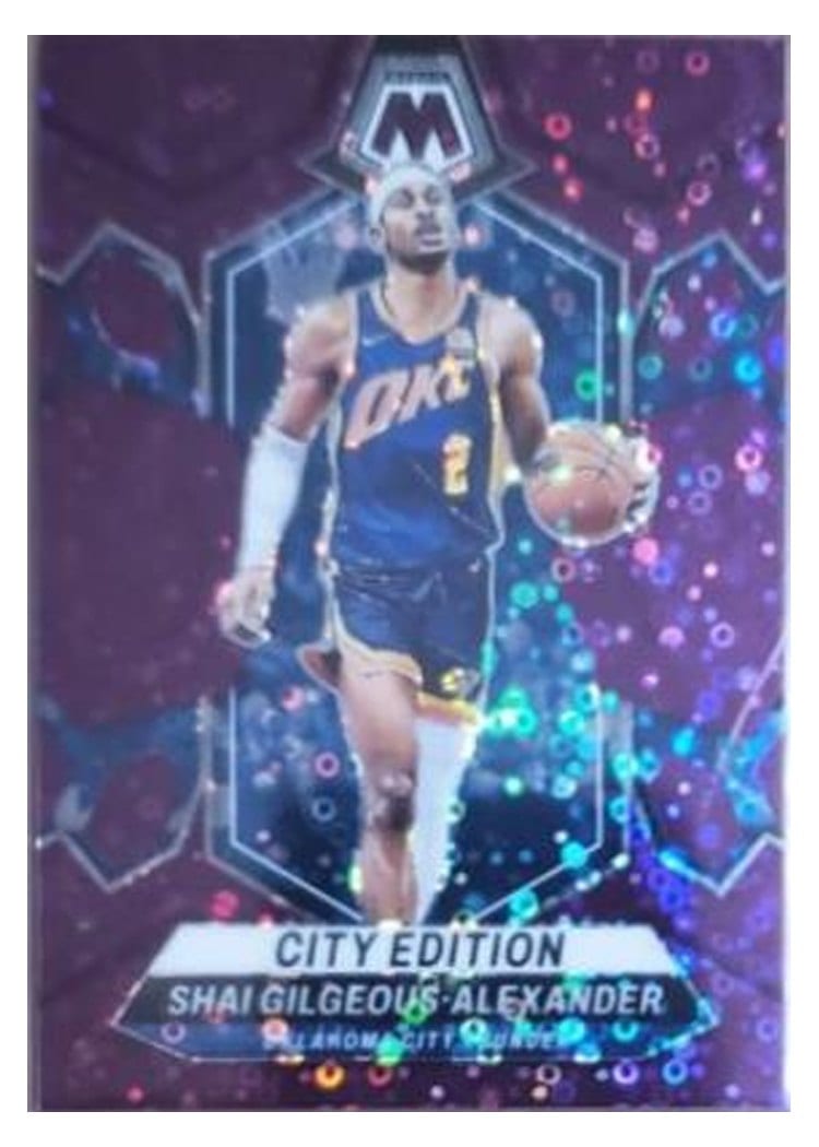 2023-24 Panini Mosaic Base Set Shai Gilgeous-Alexander #272 card