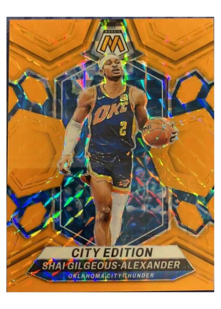 2023-24 Panini Mosaic Base Set Shai Gilgeous-Alexander #272 card