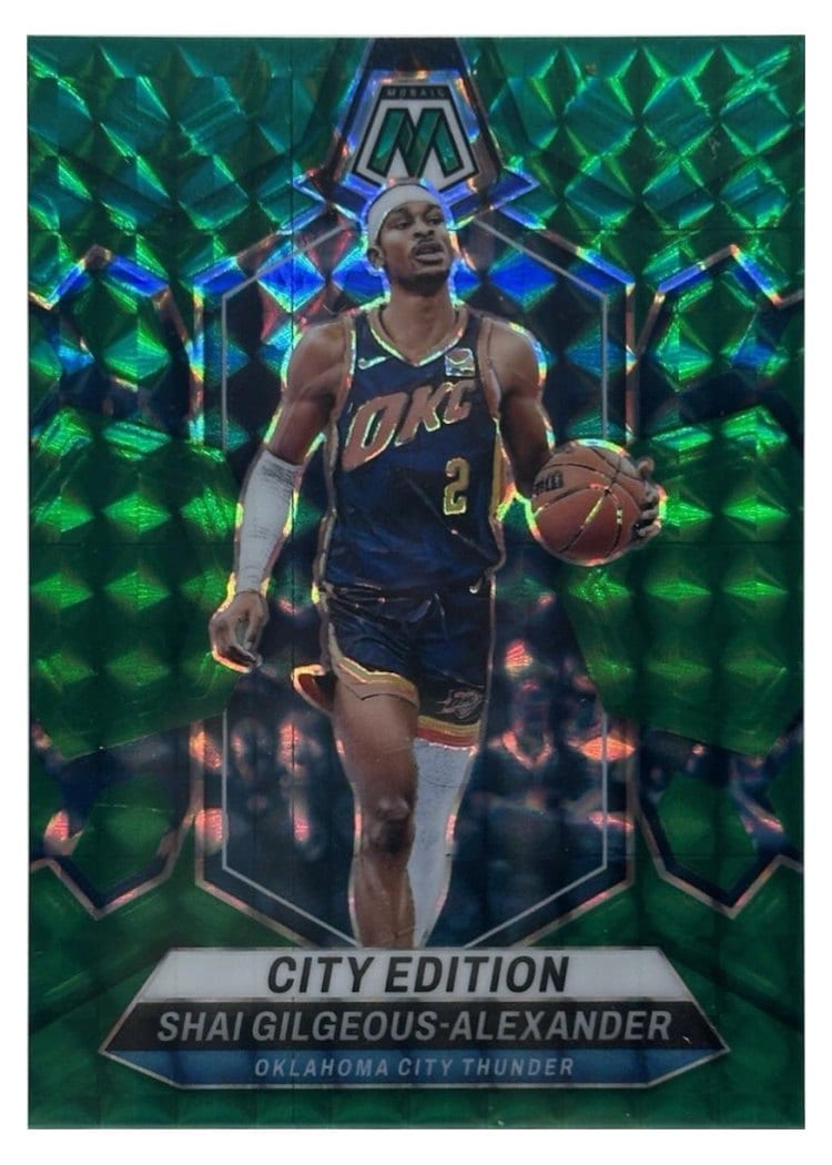 2023-24 Panini Mosaic Base Set Shai Gilgeous-Alexander #272 card