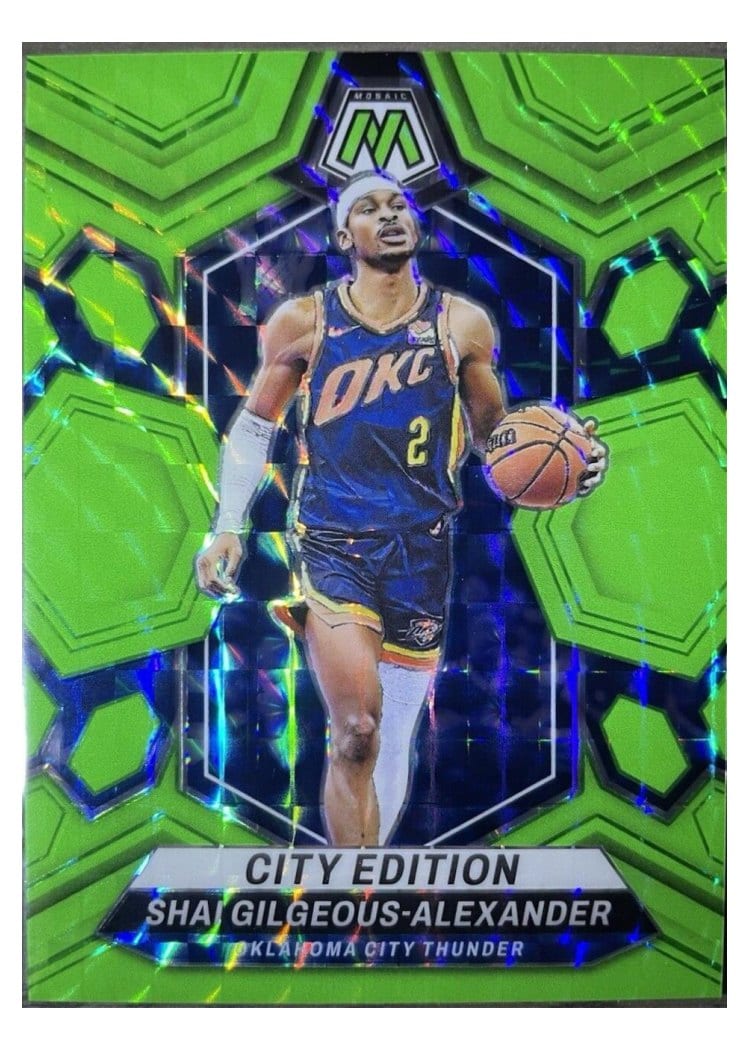 2023-24 Panini Mosaic Base Set Shai Gilgeous-Alexander #272 card