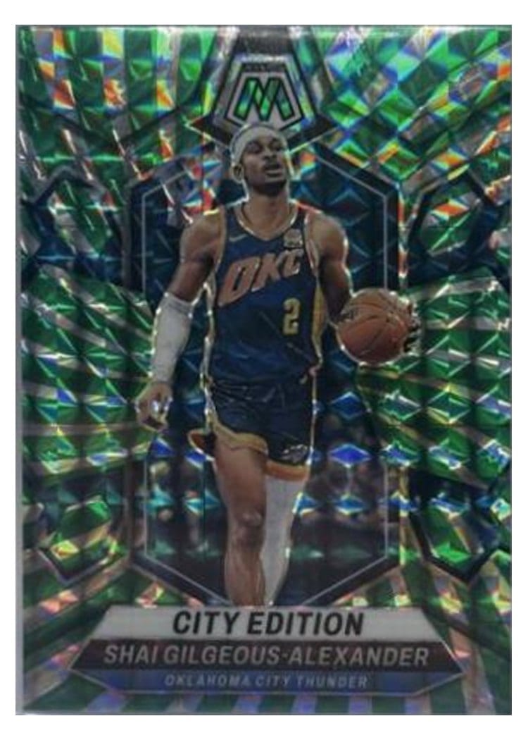 2023-24 Panini Mosaic Base Set Shai Gilgeous-Alexander #272 card