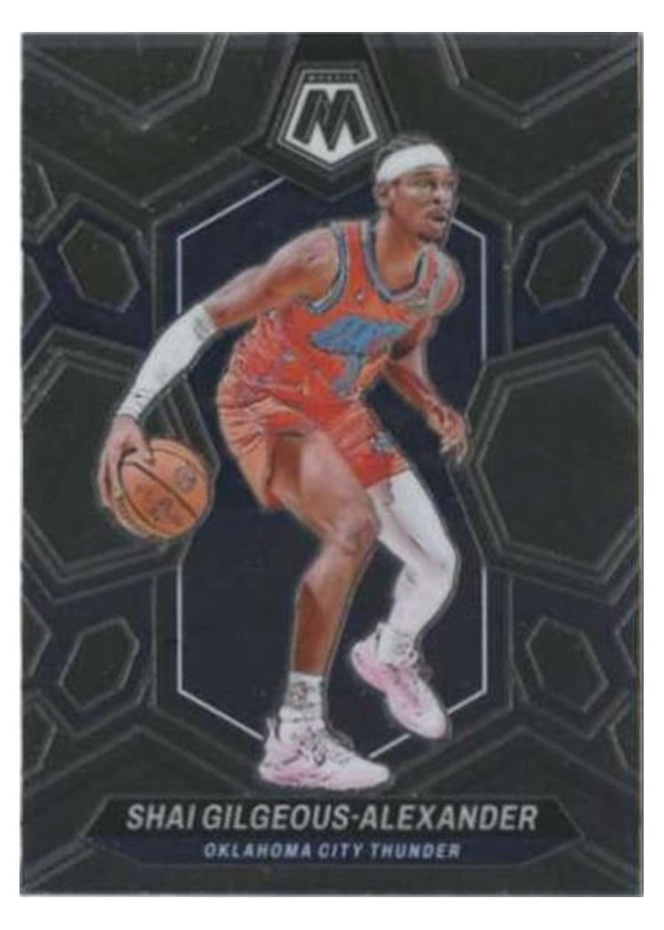 2023-24 Panini Mosaic Base Set Shai Gilgeous-Alexander #85 card