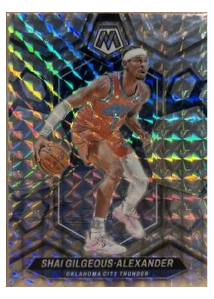2023-24 Panini Mosaic Base Set Shai Gilgeous-Alexander #85 card