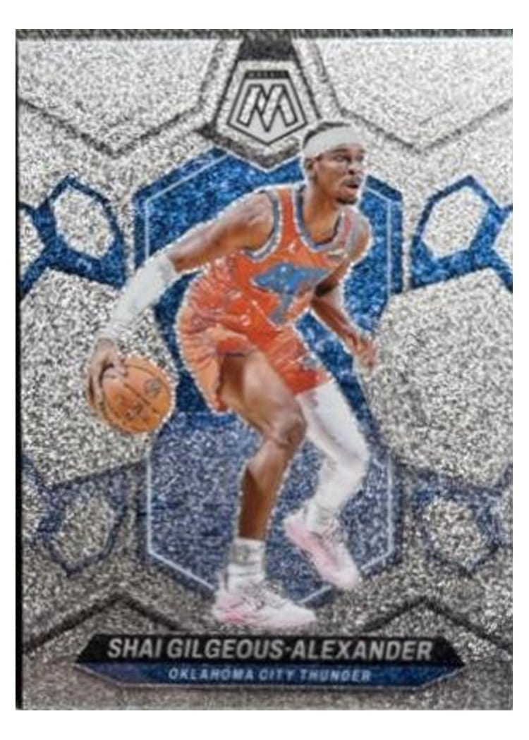 2023-24 Panini Mosaic Base Set Shai Gilgeous-Alexander #85 card
