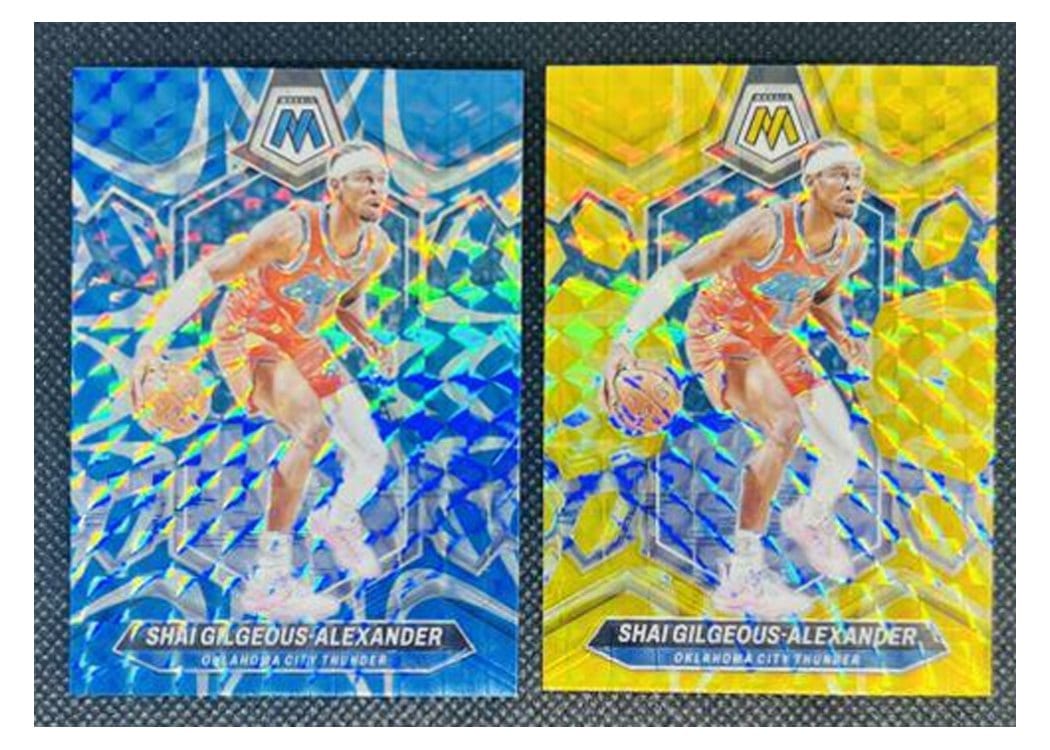 2023-24 Panini Mosaic Base Set Shai Gilgeous-Alexander #85 card