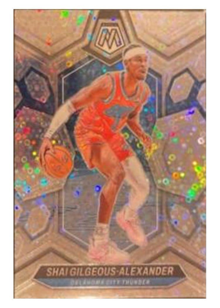 2023-24 Panini Mosaic Base Set Shai Gilgeous-Alexander #85 card