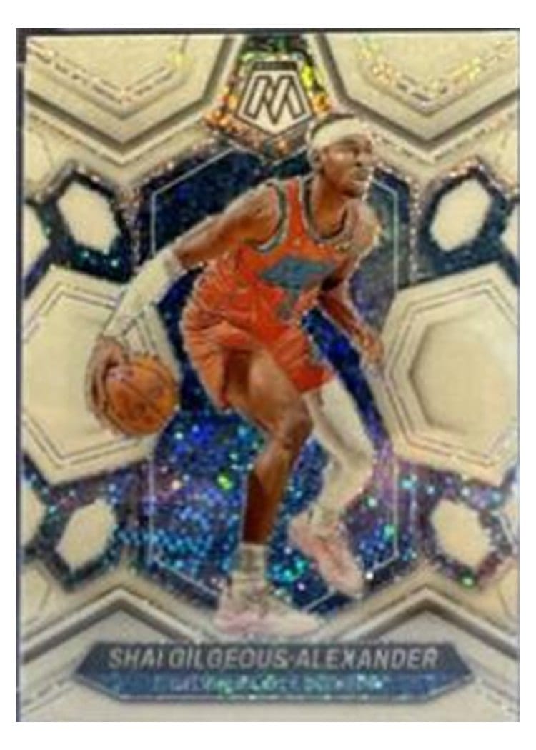2023-24 Panini Mosaic Base Set Shai Gilgeous-Alexander #85 card
