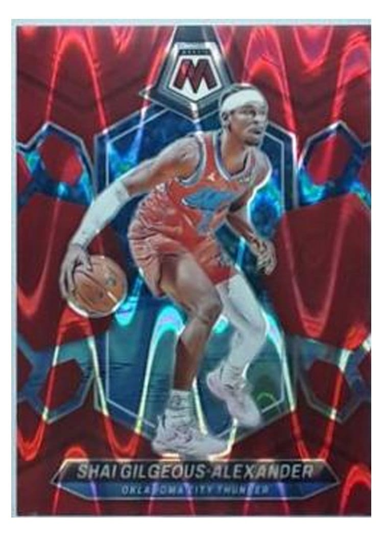 2023-24 Panini Mosaic Base Set Shai Gilgeous-Alexander #85 card
